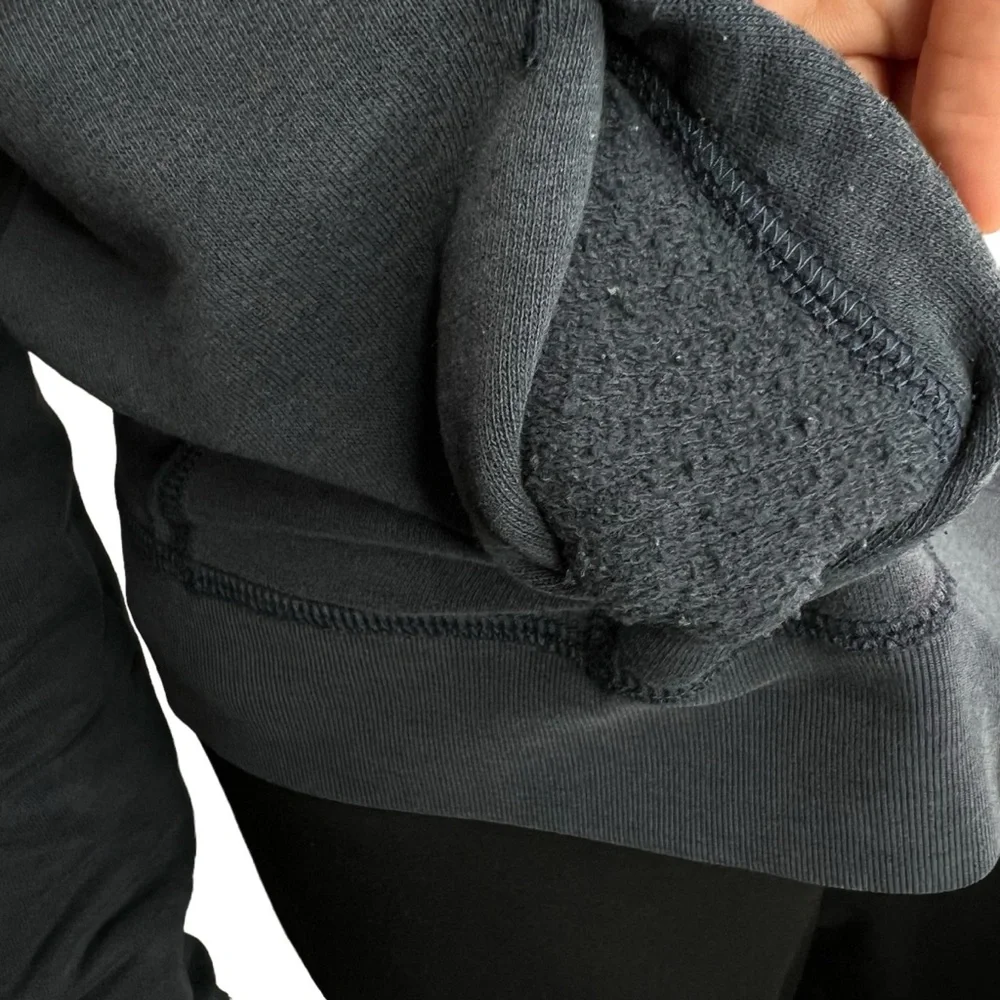 Y2K Hollister Navy Hoodie L - Picture 4 of 8